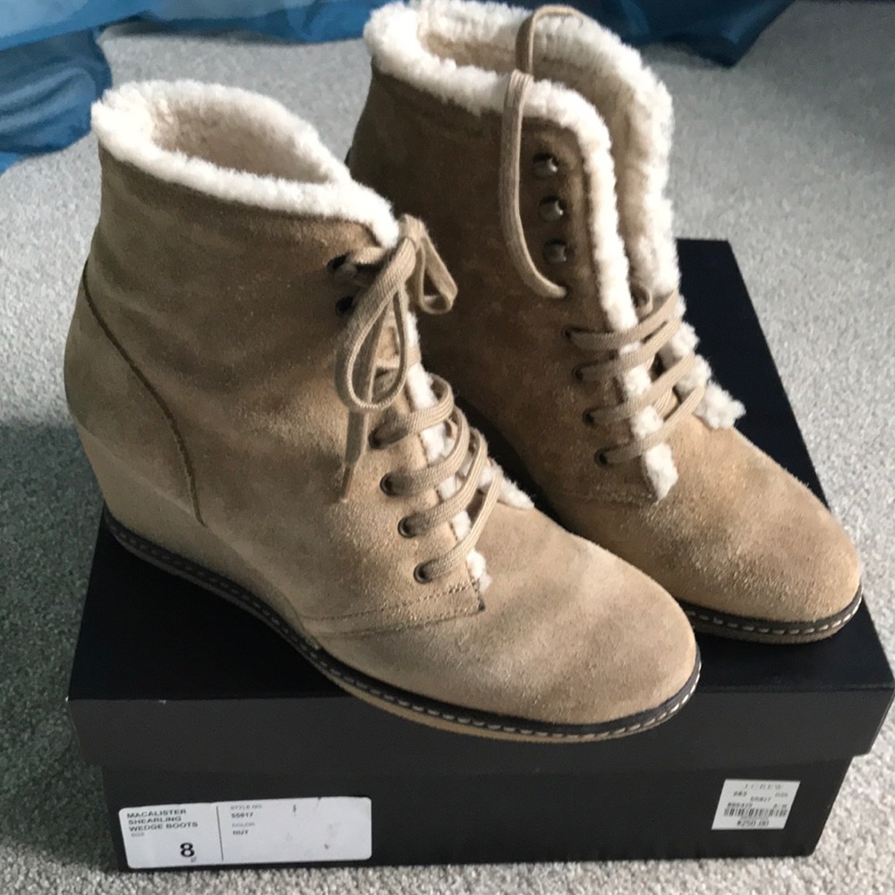 J.Crew Wedge Boots